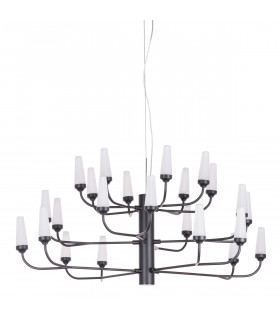 Suspension moderne Razor Noir