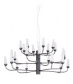 Modern hanging lamp Razor Black
