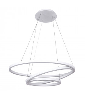 Modern hanging lamp Lorita white