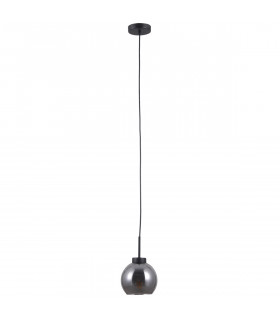Poggi Lámpara colgante escandinava Negro mate