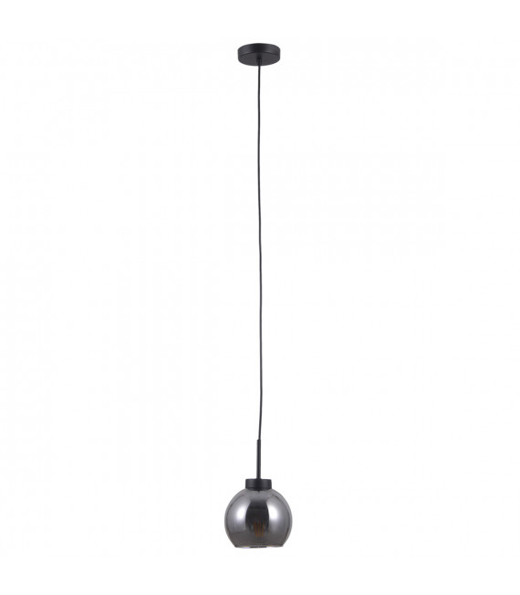 Poggi Lámpara colgante escandinava Negro mate