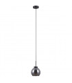 Scandinavian hanging lamp Poggi Matt black