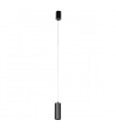 Technical and modern suspension Moldes Medium BL Pendant 3000K Black