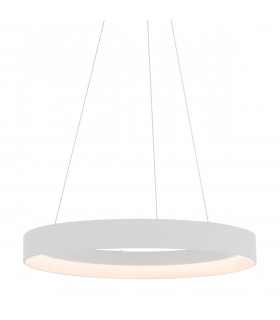 Technical and modern pendant light Regallo white