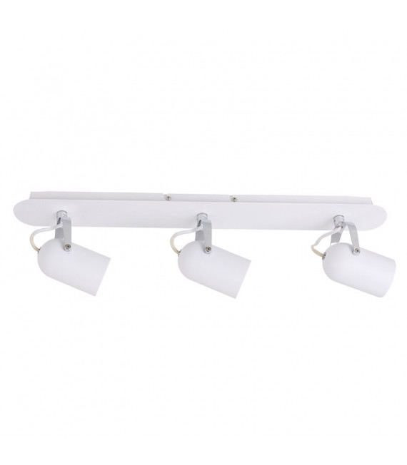 Spot moderne Lumen blanc 3 ampoules