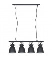 Suspension scandinave Lavare Blanc en acier