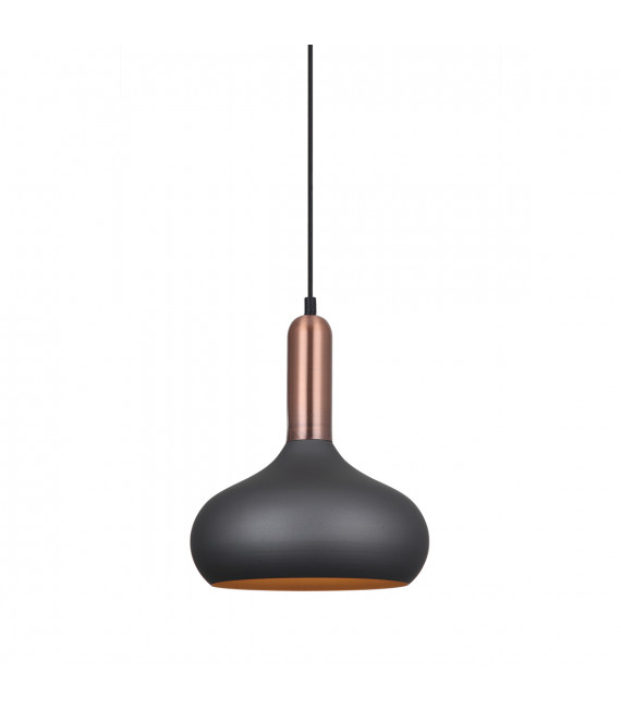 Moderne Pendelleuchte Quesmo Grey, Kupfer