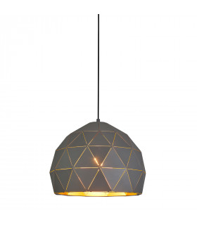 Moderne Hängelampe Harley Champagne Graphit Gold