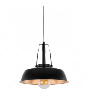 Moderna lampada a sospensione Paloma Black