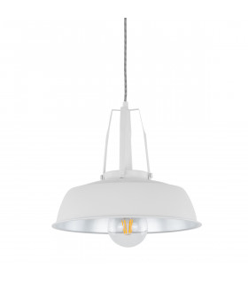 Suspension moderne Paloma blanc