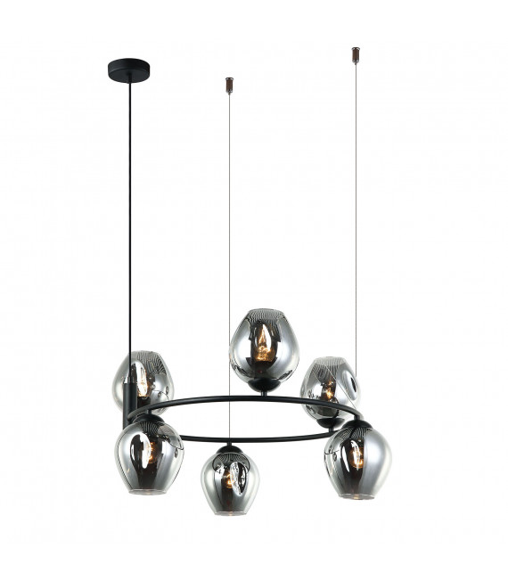 Moderne Pendelleuchte Roxane Black