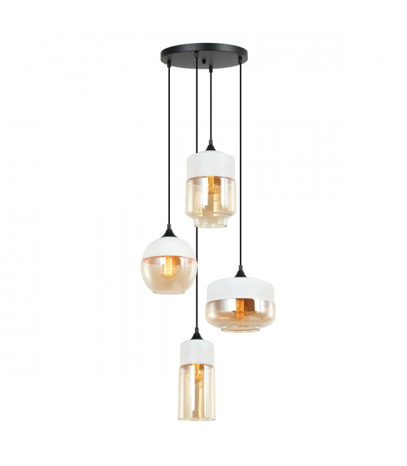Moderne Pendelleuchte Molina Black