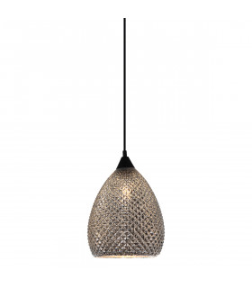 Klassische Pendelleuchte Saniya Black