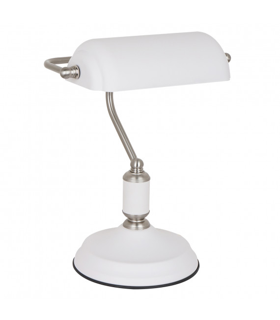 Pablo white industrial and retro desk lamp