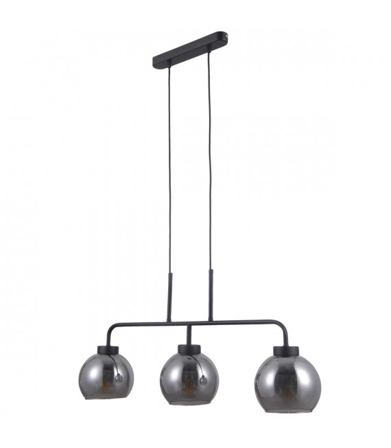 Poggi Lámpara colgante escandinava Negro mate