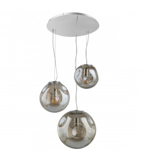 Simao Chrome modern hanging lamp