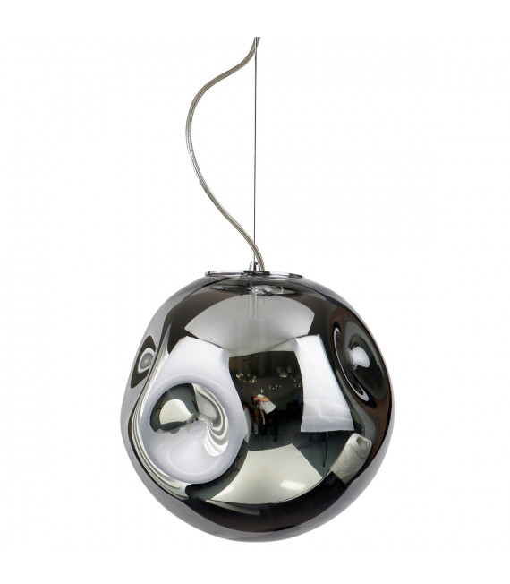 Lampada a sospensione moderna Simao Chrome
