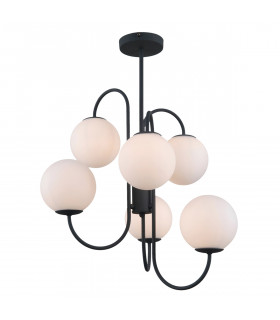 Industrie- und Retro-Pendelleuchte Gela Black