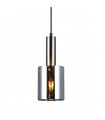 Suspension moderne Sardo Nickel satiné