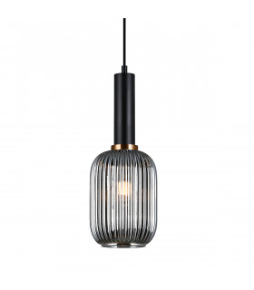 Lámpara colgante moderna Antiola Black