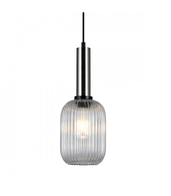 Moderne Pendelleuchte Antiola Satin Nickel