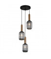 Suspension design Antiola verre fumé