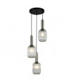 Designer pendant lamp Antiola Satin nickel