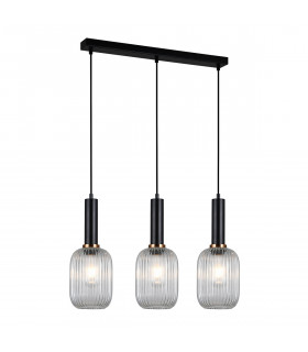 Moderne Pendelleuchte Antiola Black