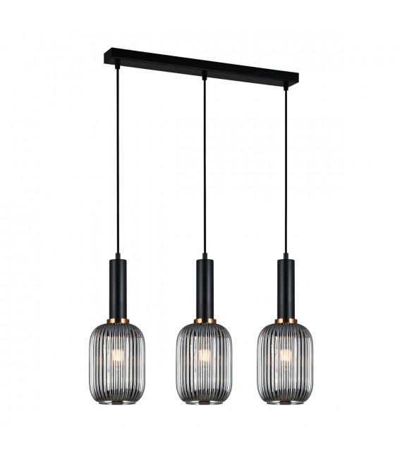 Moderne Pendelleuchte Antiola Black