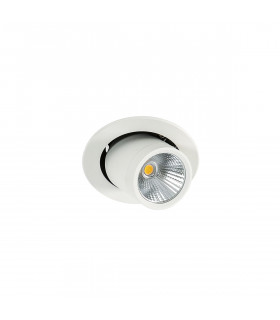 Lámpara empotrable de techo técnica y moderna Zotta 3000K Negro blanco
