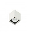 Technical and modern spot ceiling light Alden White Black 3000K Black white