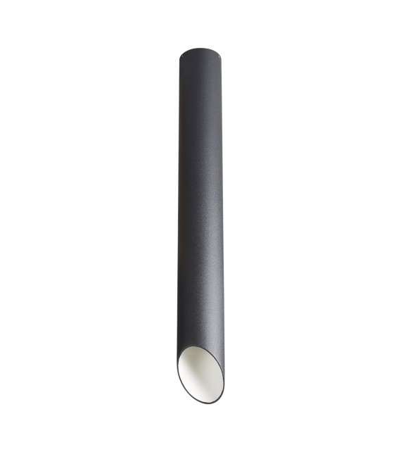 Plafoniera spot tecnica e moderna Argon White nera