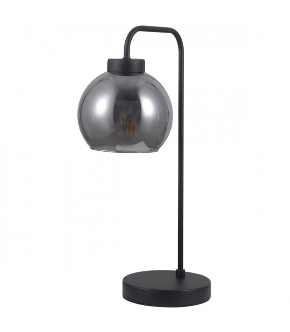 Lampe de bureau scandinave Poggi Noir mat