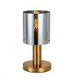 Smoked Sardo modern desk lamp