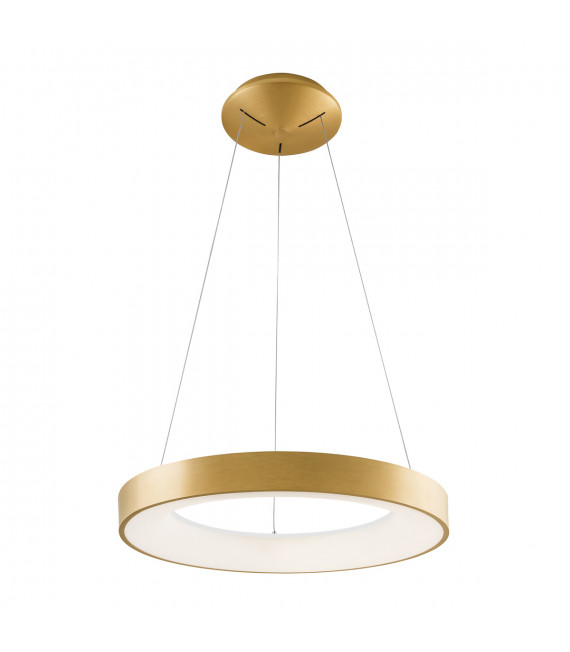 Lámpara colgante moderna Giulia Oro cepillado