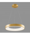 Suspension Giulia Brushed gold and white