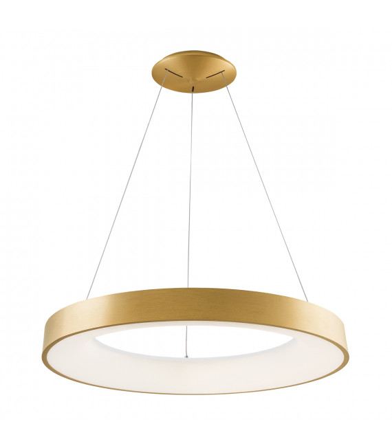 Lámpara colgante moderna Giulia Oro cepillado