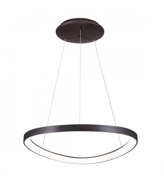 Suspension moderne Morfi Café brossé