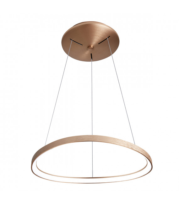 Lampada a sospensione moderna Morfi Oro spazzolato