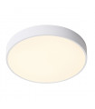 Modern ceiling lamp Orbital White sandblasted in metal