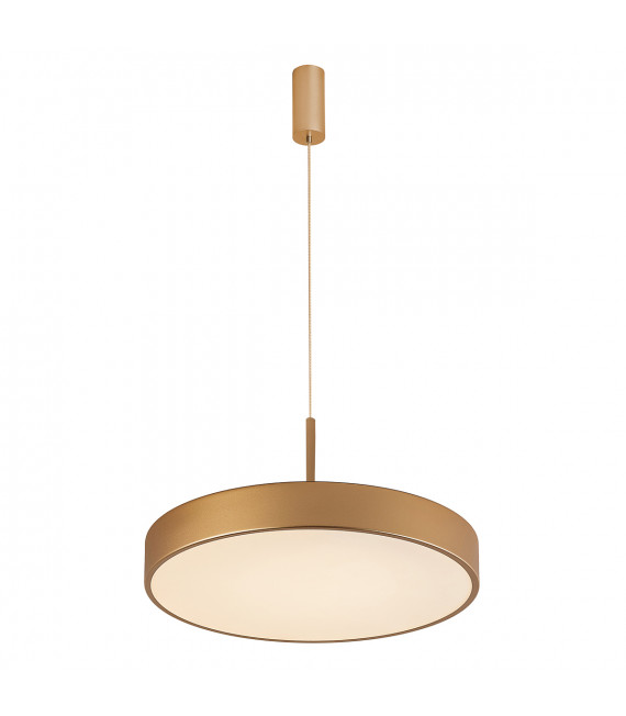Orbital Sablé golden metal pendant lamp