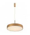 Orbital Sablé golden metal pendant lamp