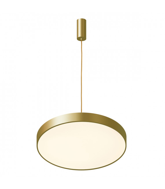 Moderna lampada a sospensione Orbital Golden sand