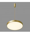 Orbital Sablé golden metal pendant lamp