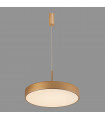 Orbital Sablé golden metal pendant lamp