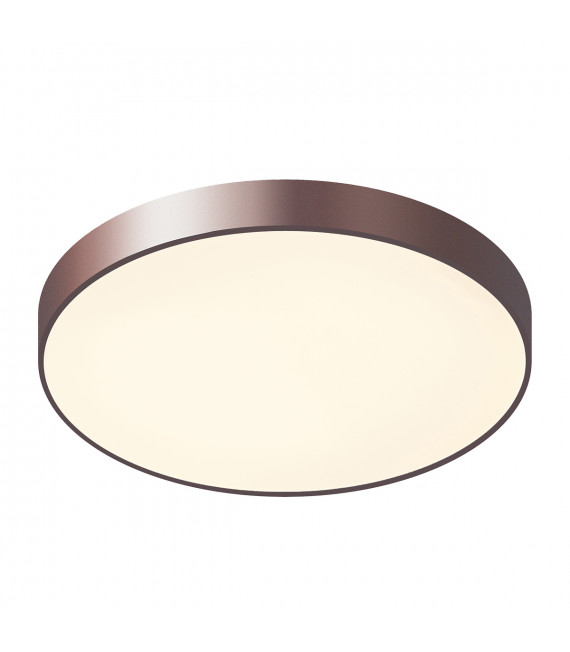 Modern ceiling lamp Orbital Coffee sandblasted