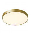 Plafonnier moderne Orbital Sablé doré