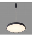 Suspension moderne Orbital Noir sablé
