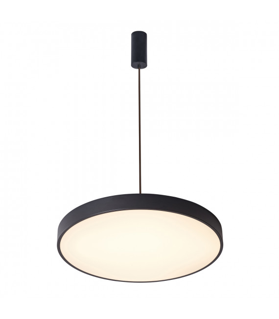 Lámpara colgante moderna Orbital Negro arenado