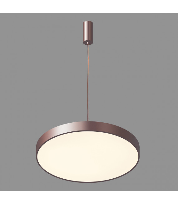 Moderne Pendelleuchte Orbital Café sandgestrahlt